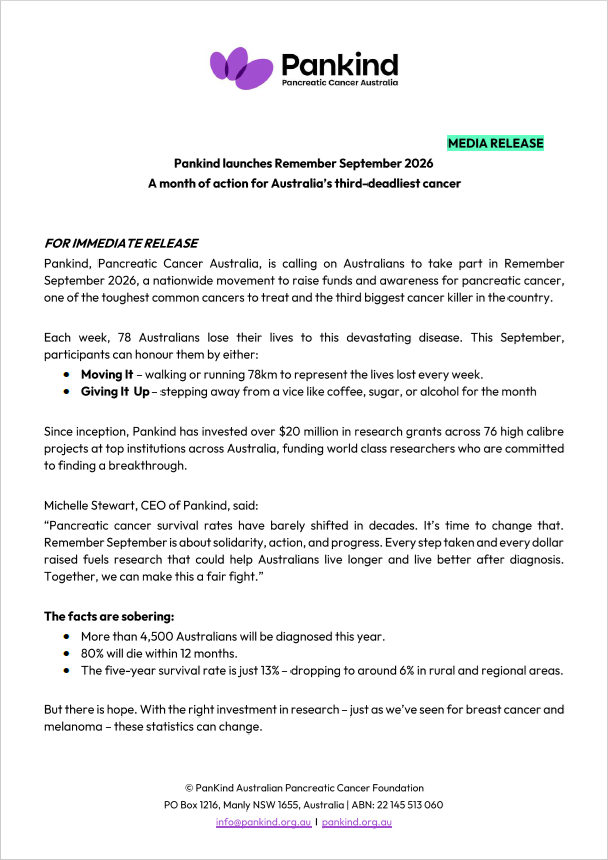2026 Media Release
